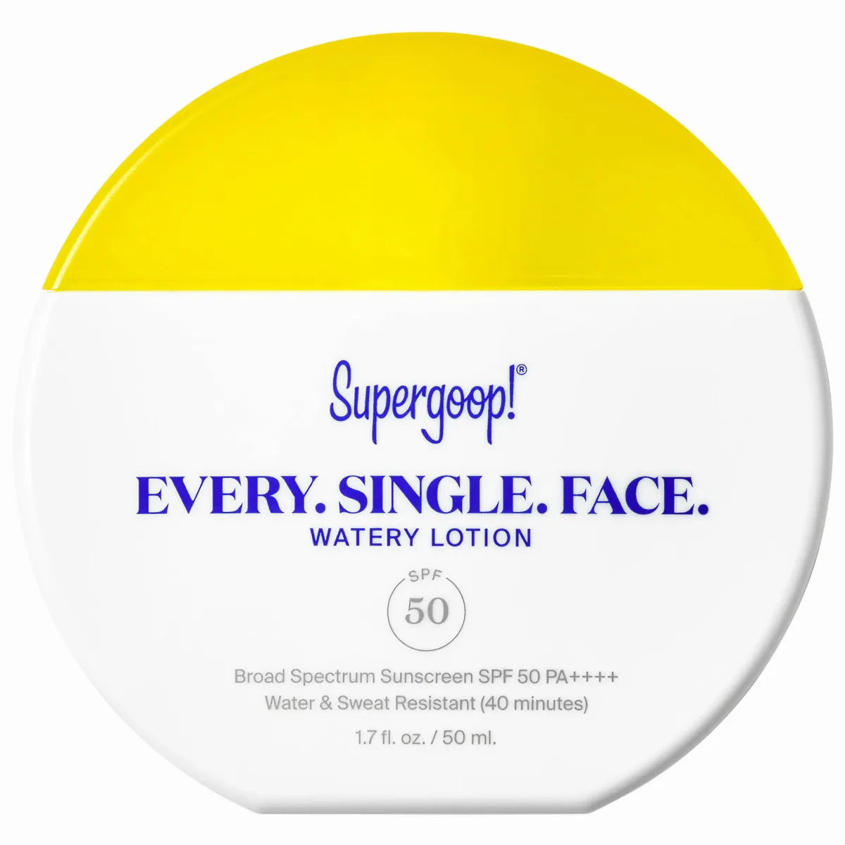 Supergoop! Every. Single. Face. Watery Lotion Sunscreen SPF 50 1.7 oz / 50 mL by Supergoop