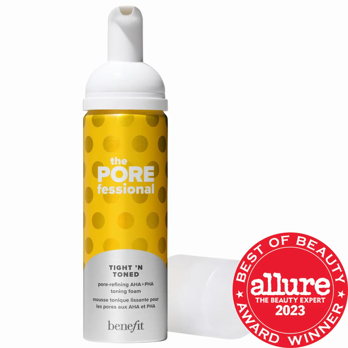 The POREfessional Tight'n Toned Pore-Refining AHA+PHA Toner 4.5 oz / 133 Ml by Benefit Cosmetics