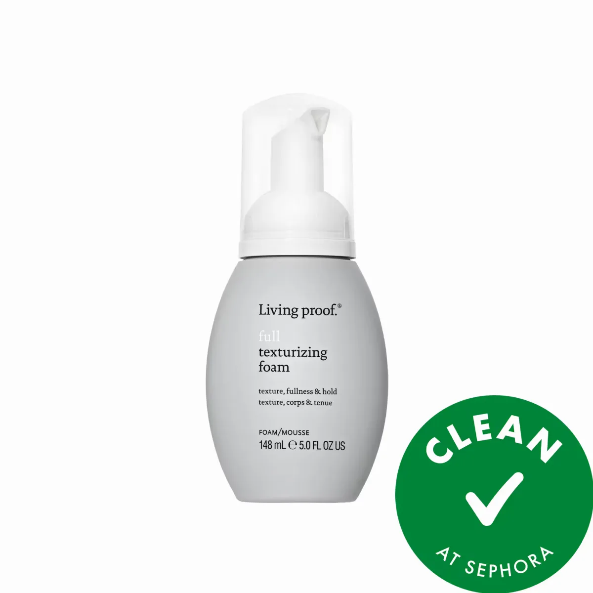 Full Texturizing Hair Foam 5 oz / 148 Ml by Living Proof
