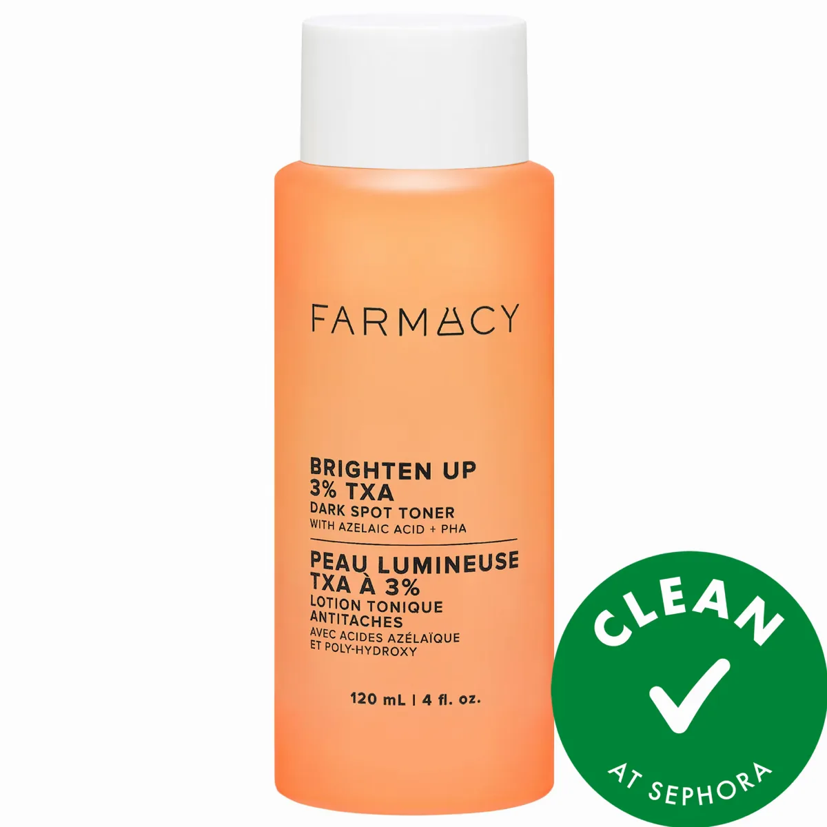 Brighten Up 3% TXA Dark Spot Toner with Azelaic Acid 4 oz / 120 mL by Farmacy