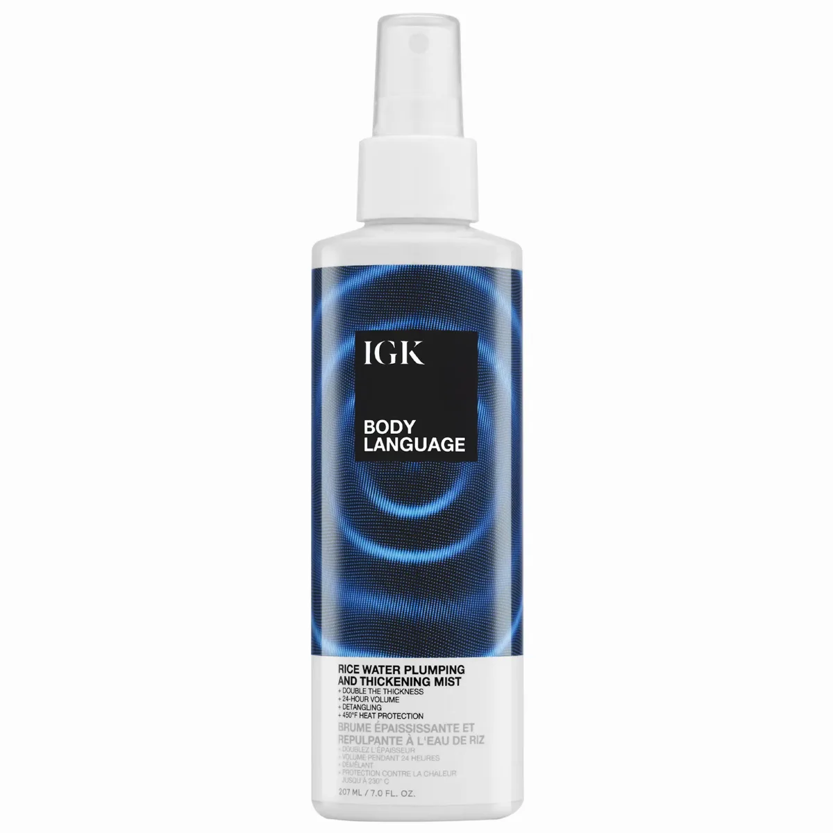 Body Language Rice Water Plumping and Thickening Hair Mist 7 oz / 207 Ml by IGK