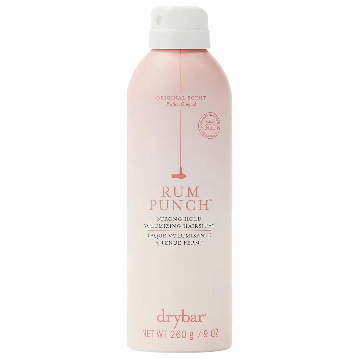 Rum Punch Strong Hold Volumizing Hairspray 9 oz by Drybar