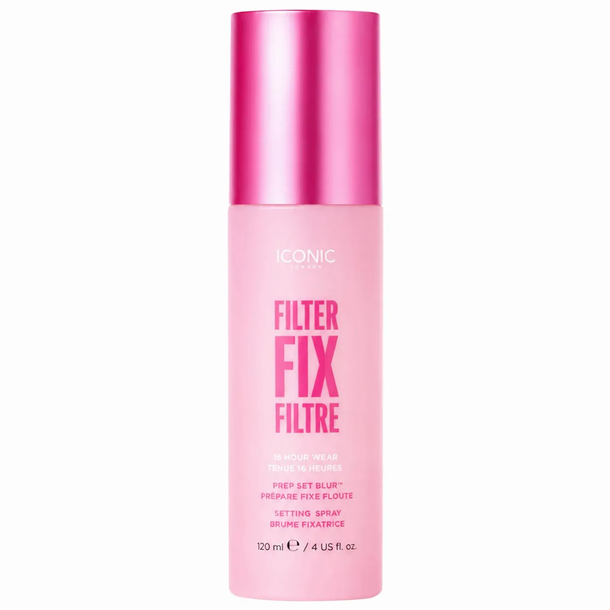 Filter Fix Prep Set Blur Setting Spray 4.05 oz / 120 mL by Iconic London