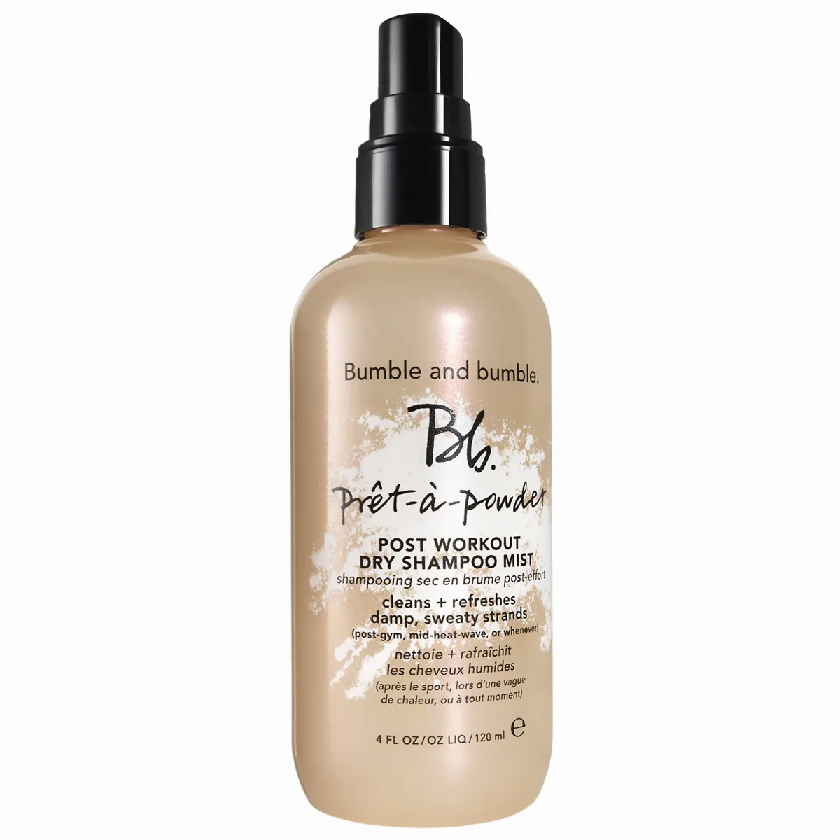 Prêt-À-Powder Post Workout Non-Aerosol Dry Shampoo Mist 4 oz / 120 mL by Bumble and bumble