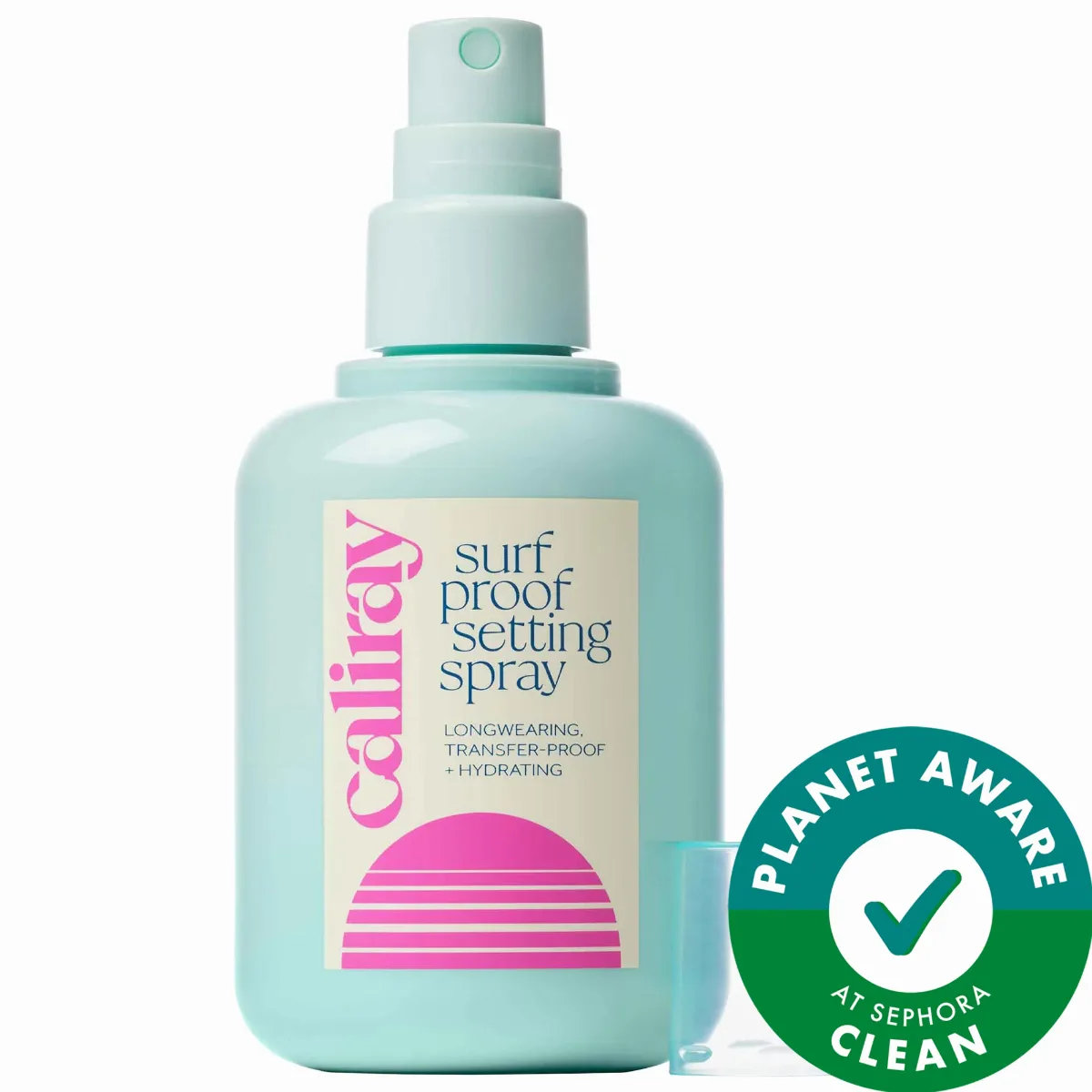 Surfproof 24-Hour Waterproof & Transferproof Setting Spray 3.4 oz / 100 mL by caliray