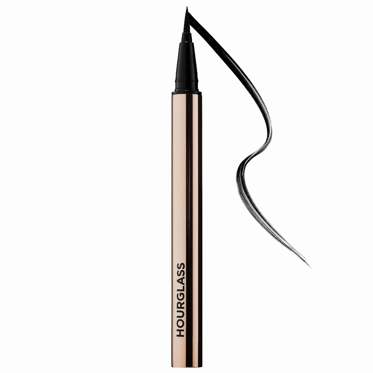 Voyeur Waterproof Liquid Liner Black 0.019 Oz/ 0.55 mL by Hourglass