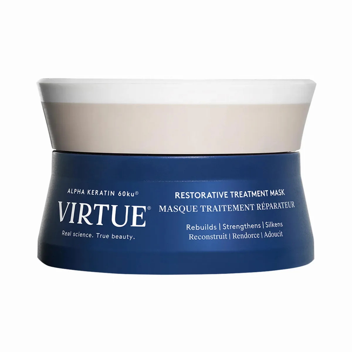 Restorative, Hydrating Treatment Hair Mask with Keratin 1.7 Oz/ 50 mL by Virtue