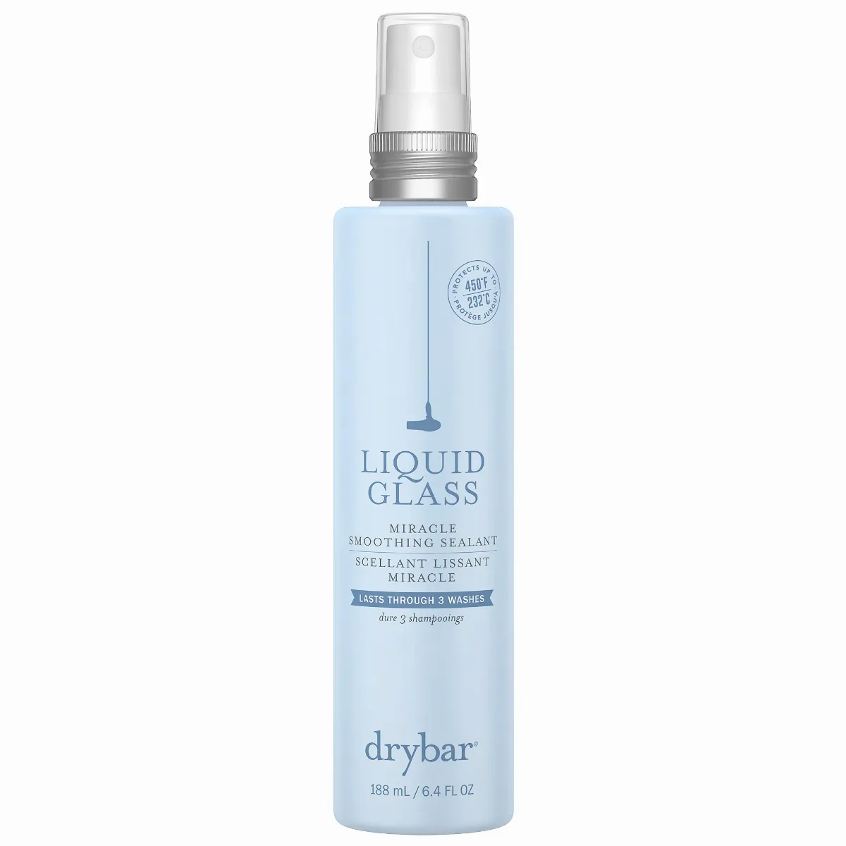 Liquid Glass Miracle Smoothing Sealant 6.4 Oz/ 188 mL by Drybar