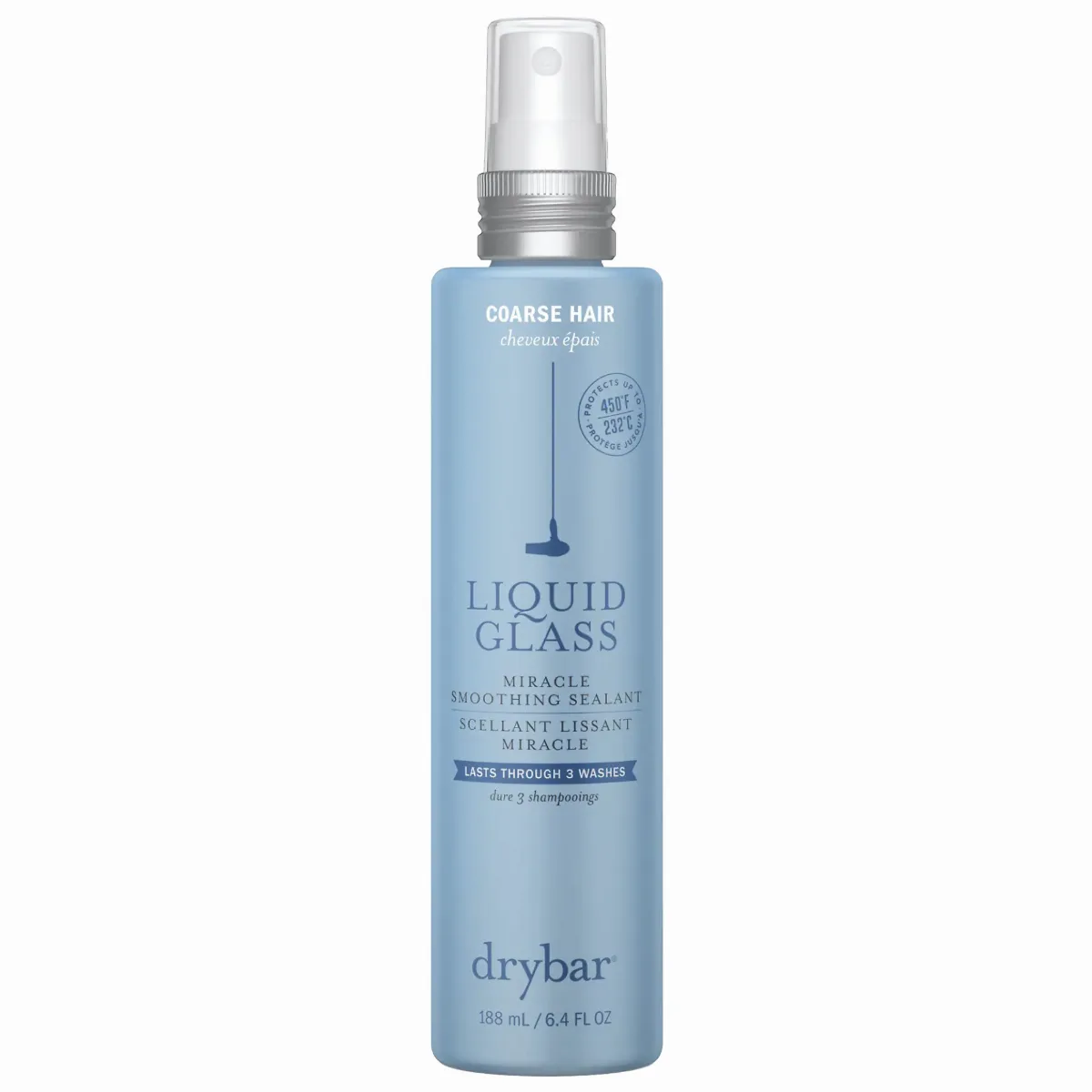 Liquid Glass Moisture-Rich Miracle Smoothing Sealant 6.4 oz / 188 mL by Drybar