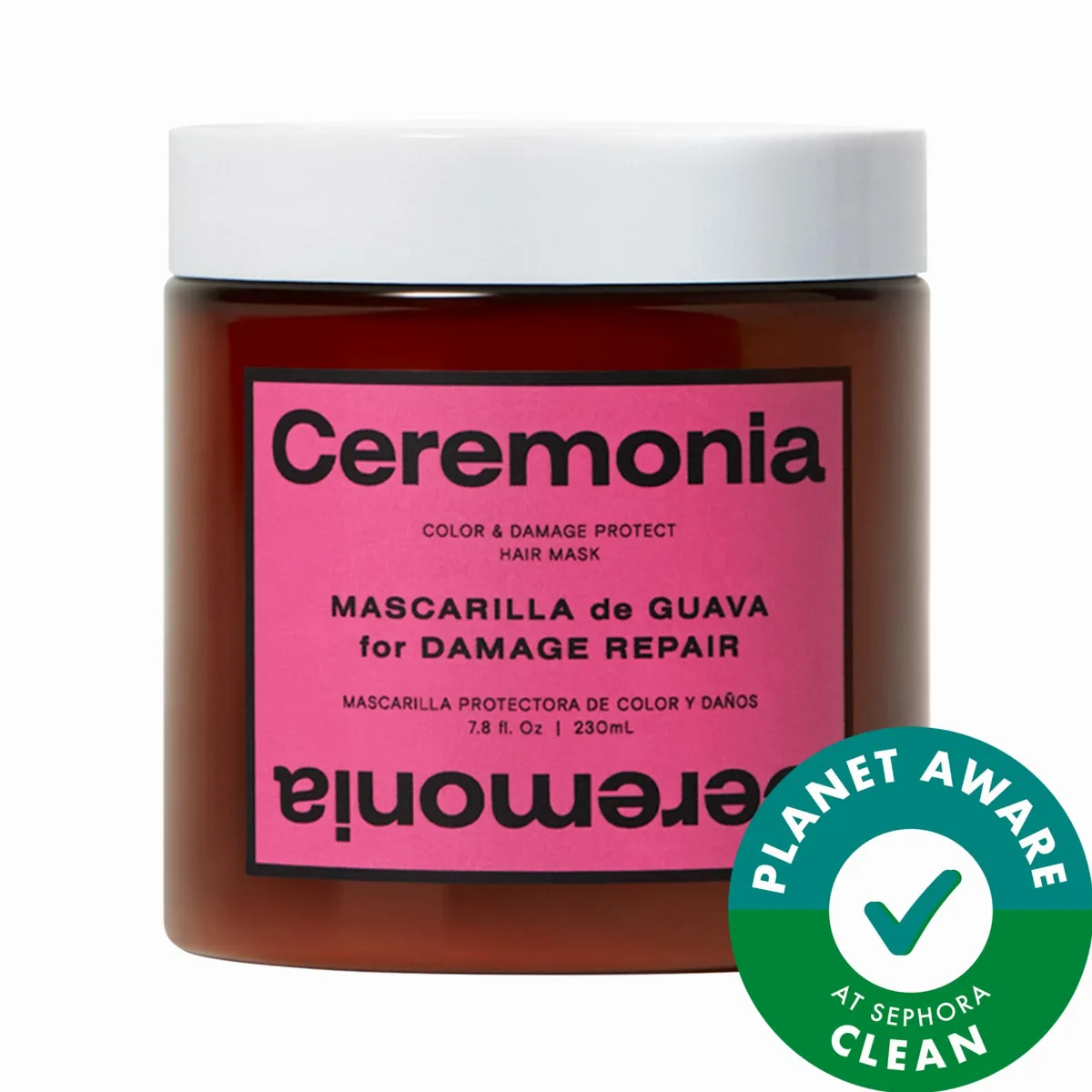Guava Hair Repair Mask for Damaged, Color-Treated Hair 7.8 oz by Ceremonia