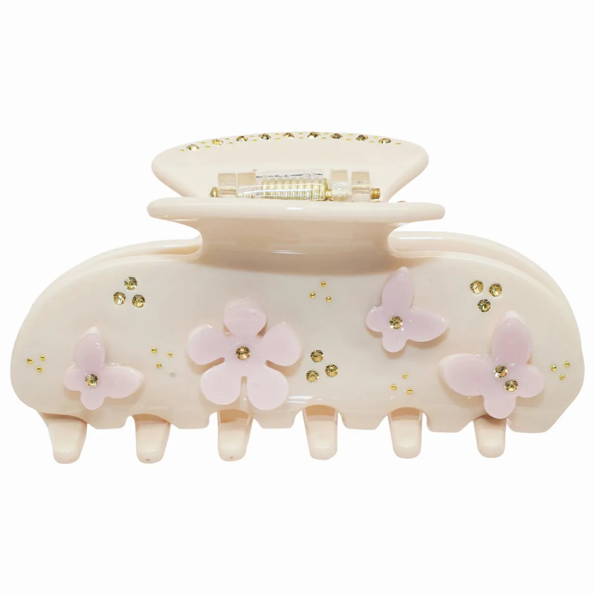 Sweetheart Hair Claw Clip in Pink Angel Food by Emi Jay