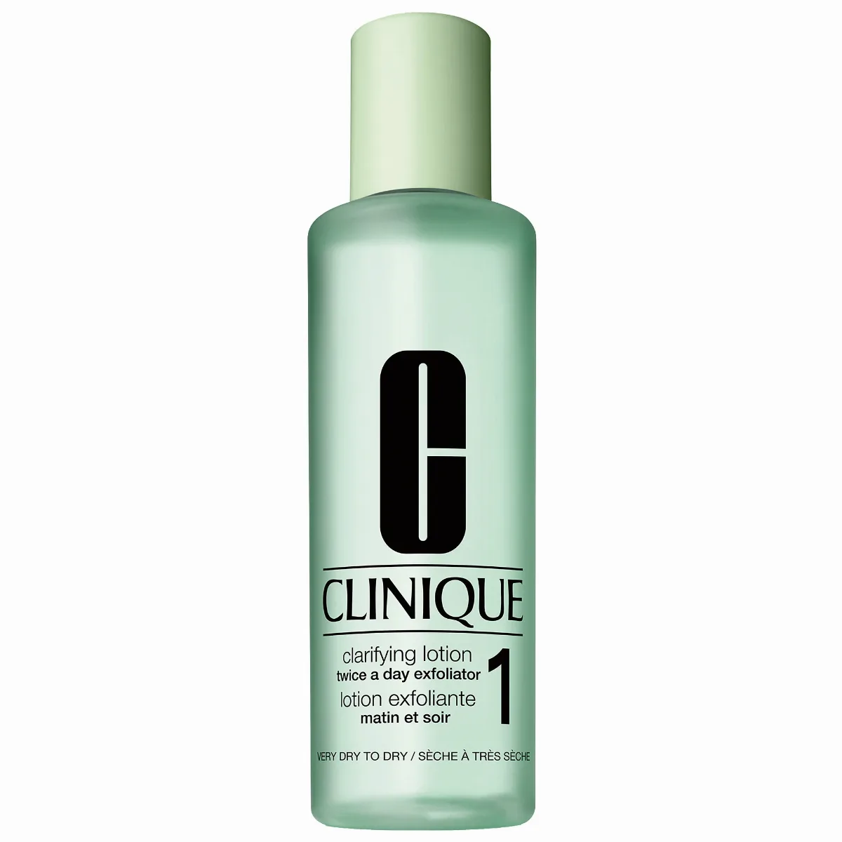Clarifying Face Lotion 1 Toner for Gentle Exfoliation of Dry Skin 13.5 oz / 400 mL by CLINIQUE