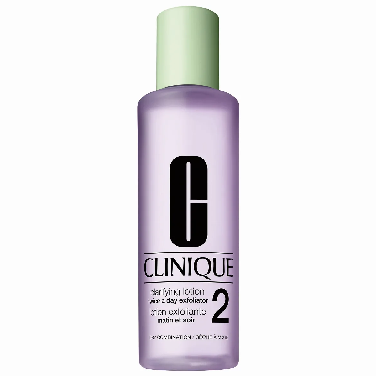 Clarifying Face Lotion 2 Toner for Gentle Exfoliation of Dry Combination Skin 13.5 oz / 400 mL by CLINIQUE