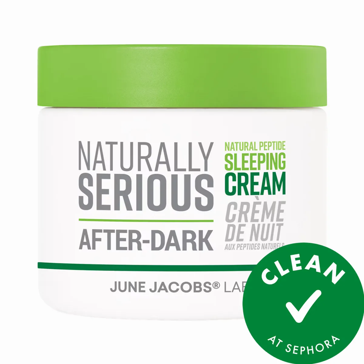 After-Dark Natural Peptide Sleeping Cream 1.7 oz / 50 mL by Naturally Serious