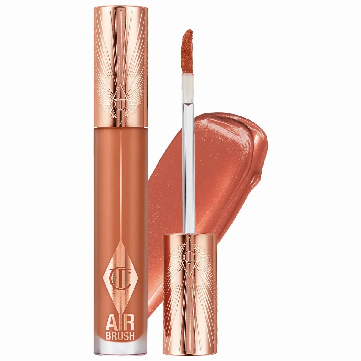 Airbrush Flawless Matte Lip Blur Liquid Lipstick Honey Blur 0.22 oz / 6.8 mL by Charlotte Tilbury