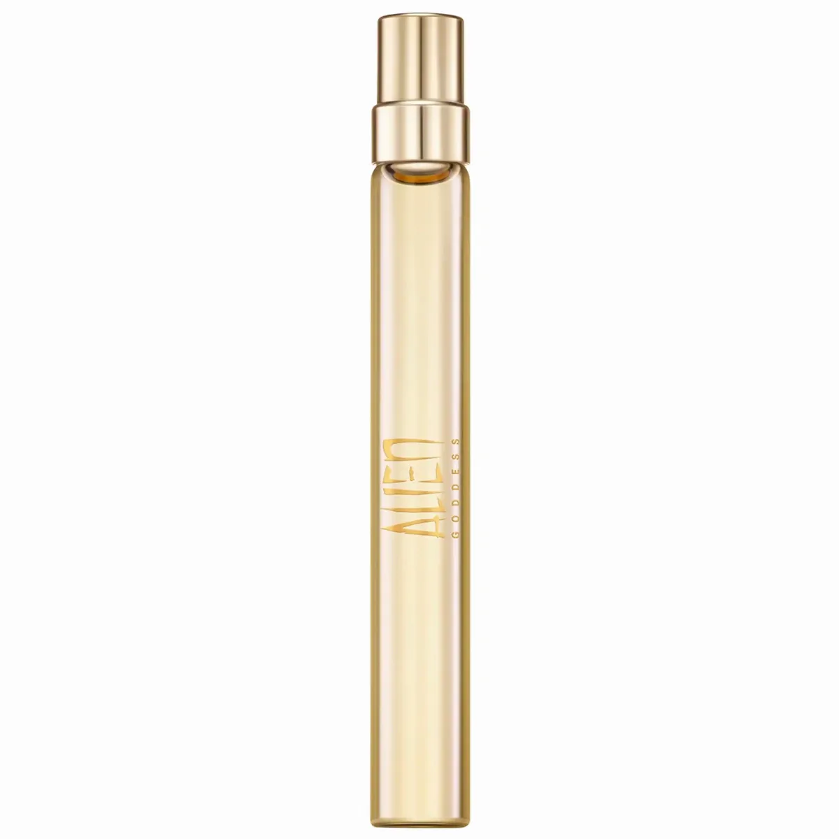Alien Goddess Eau De Parfum Travel Spray with Bourbon Vanilla & Jasmine 0.34 oz / 10 mL Eau De Parfum Spray by Mugler