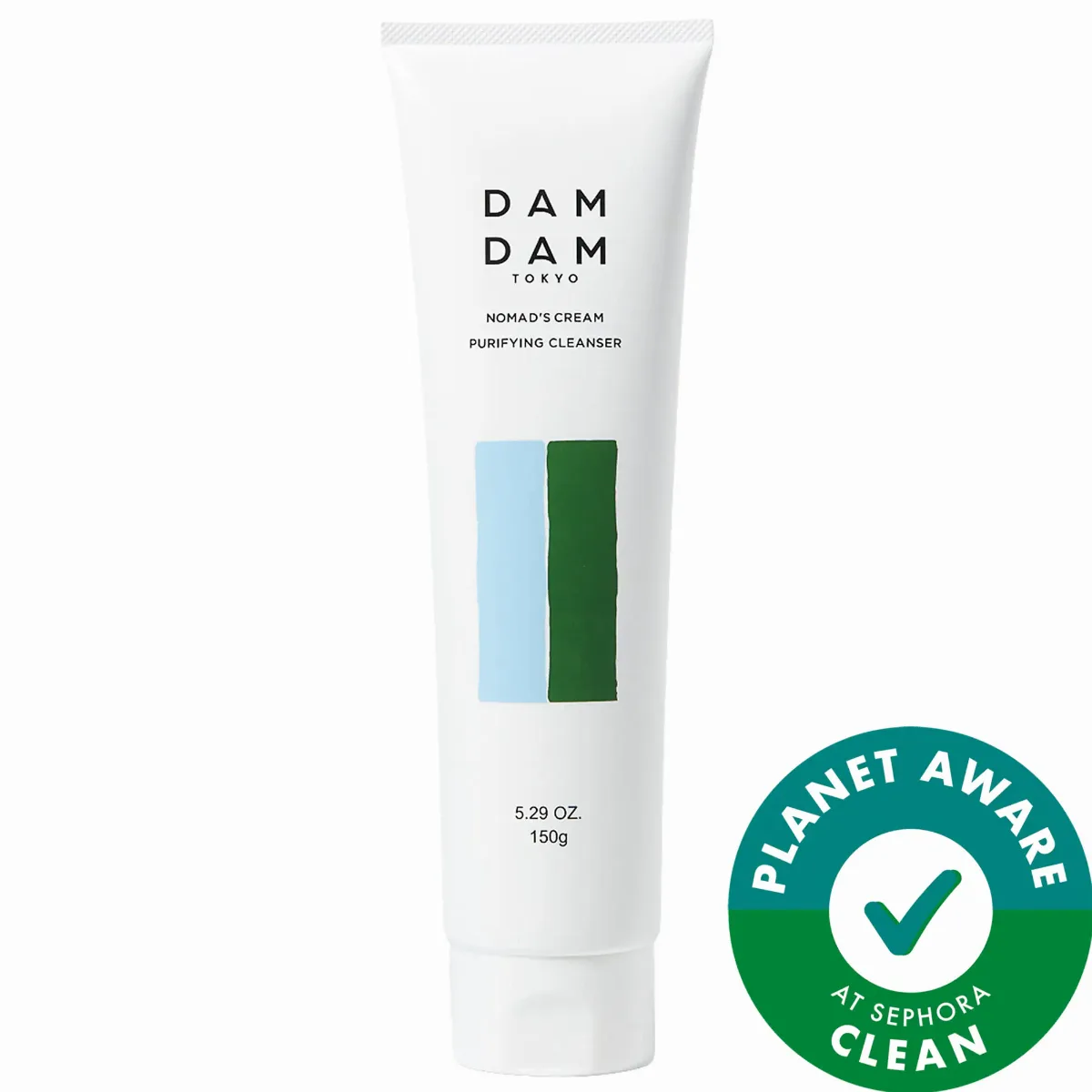 Nomad's Cream Purifying & Exfoliating AHA Cleanser 5.3 oz / 150 G by DAMDAM