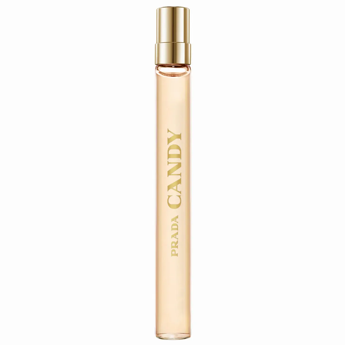Candy Eau De Parfum Travel Spray with Caramel & White Musk 0.34 oz / 10 mL by Prada