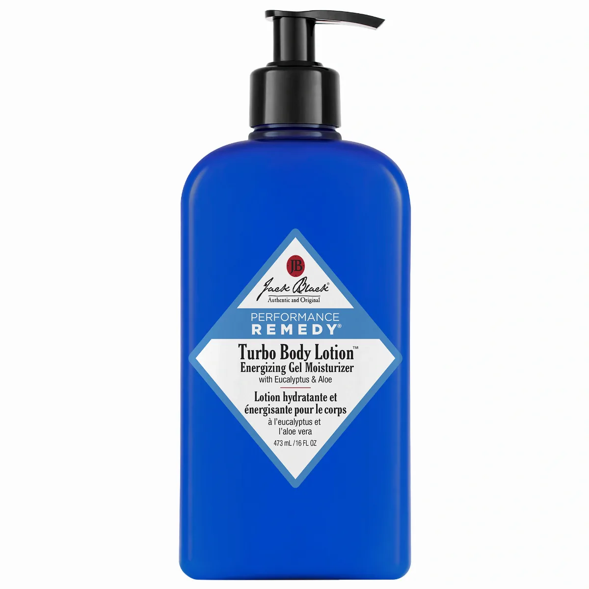 Turbo Body Lotion Energizing Gel Moisturizer with Eucalyptus and Aloe 16/473 mL by Jack Black