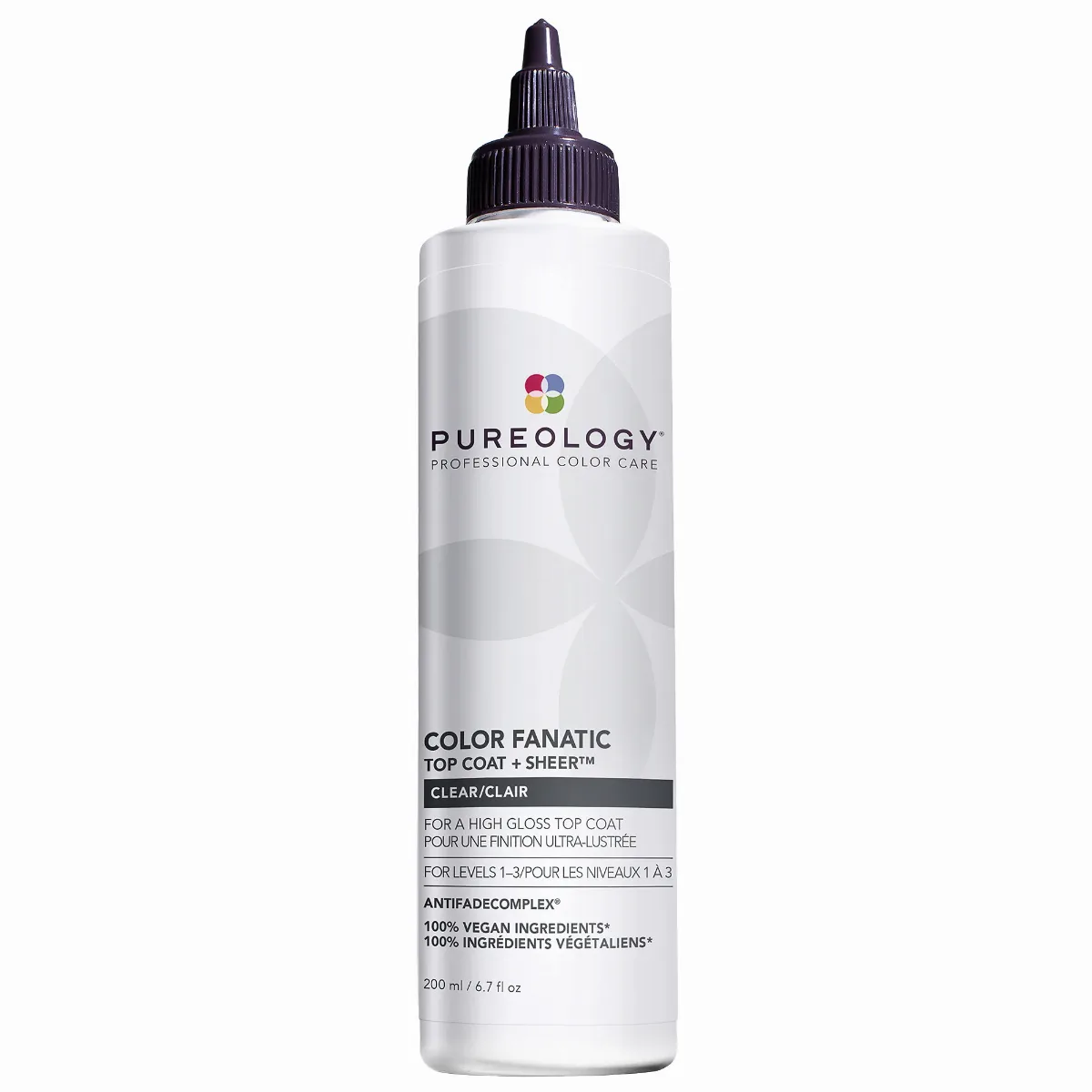 Color Fanatic Top Coat + Clear Hair Gloss Clear 6.7 oz / 200 mL by Pureology