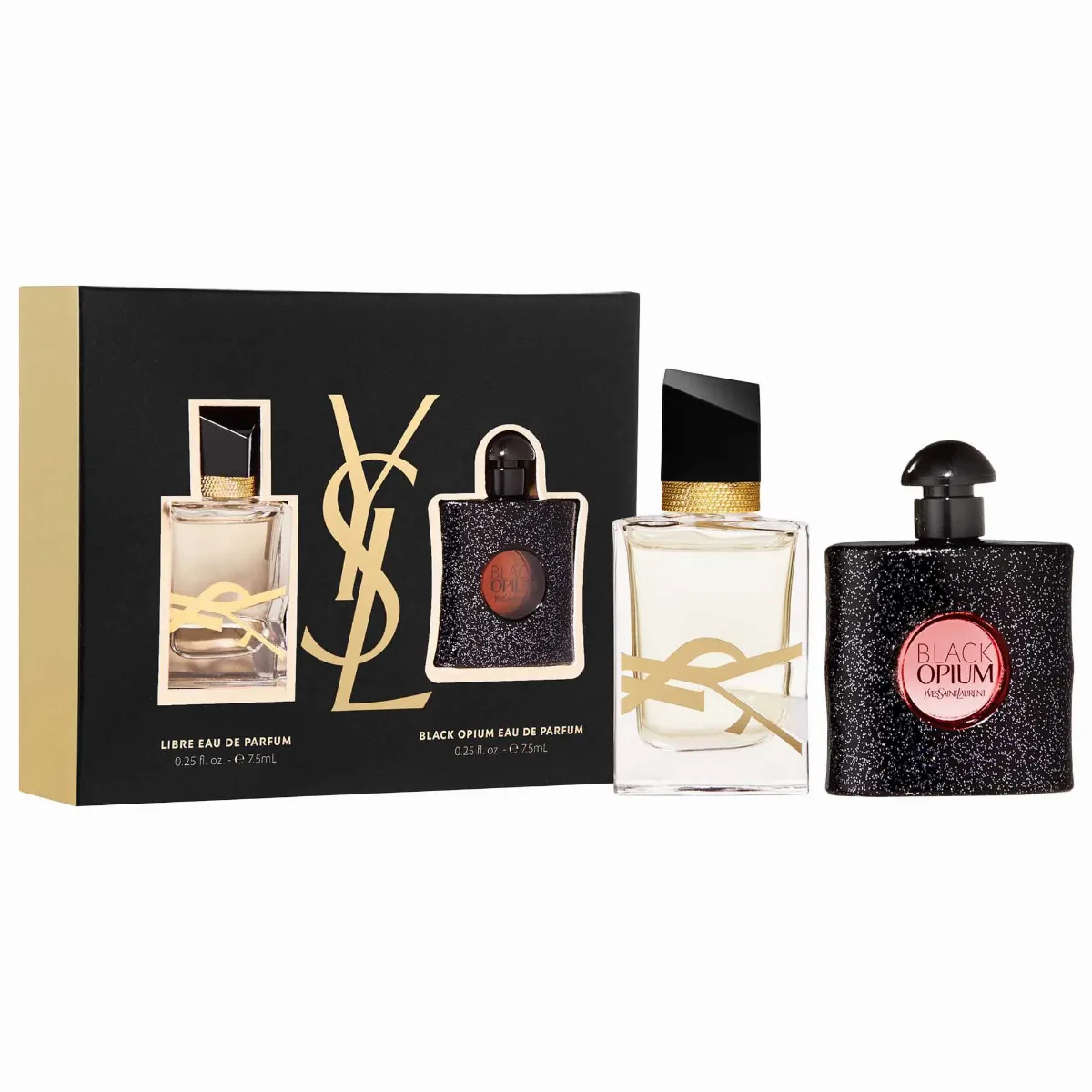 Mini Black Opium & Libre Eau De Parfum Set by Yves Saint Laurent