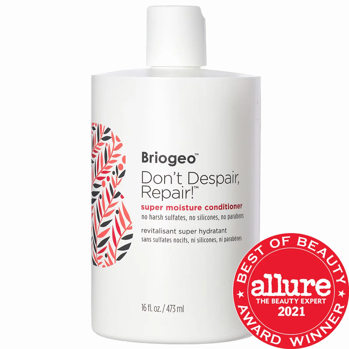 Don't Despair, Repair! Super Moisture Conditioner for Dry + Damaged Hair 16 oz / 473 mL by Briogeo