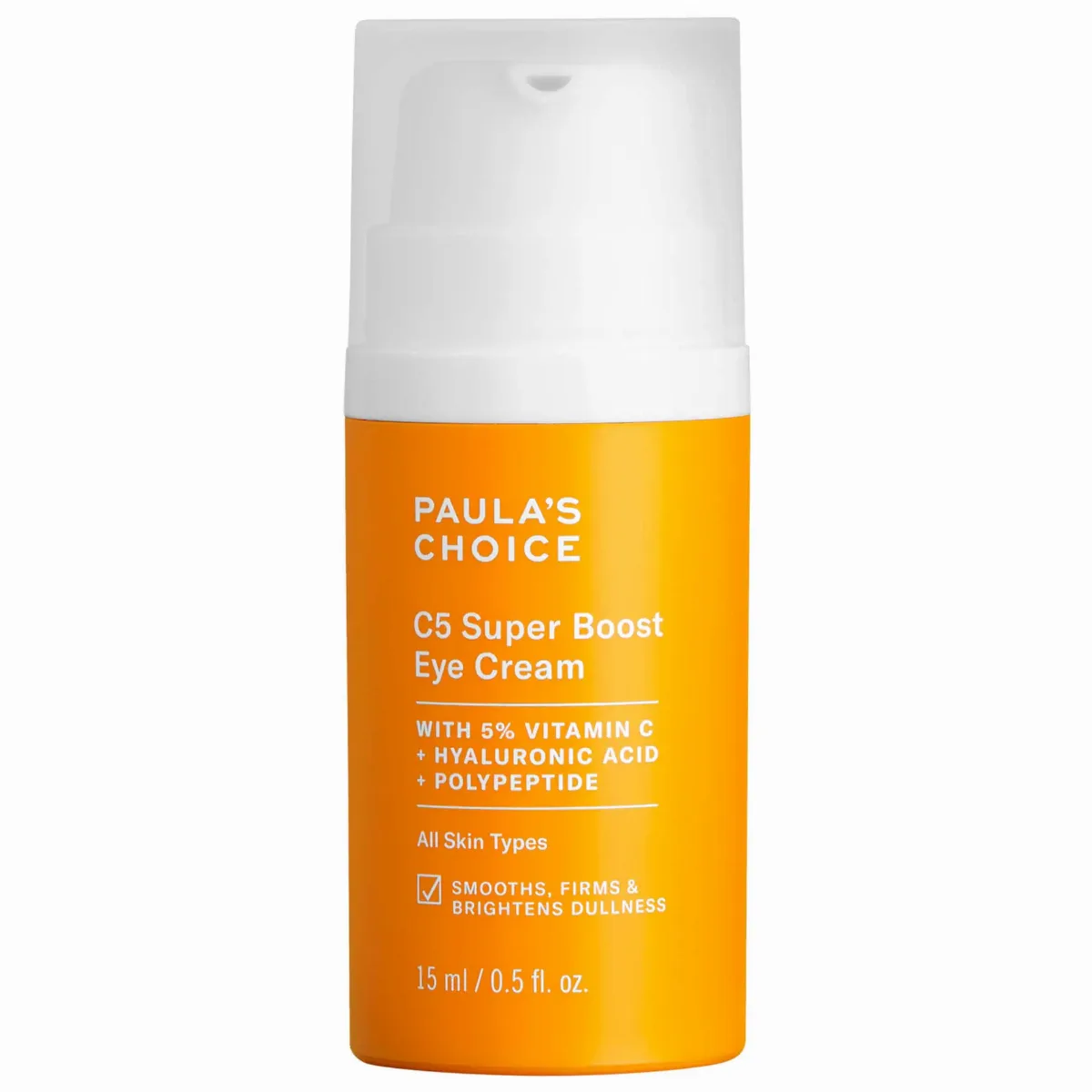 C5 Super Boost Vitamin C Eye Cream for Brightening & Firming 0.5 oz / 15 mL by Paula's Choice