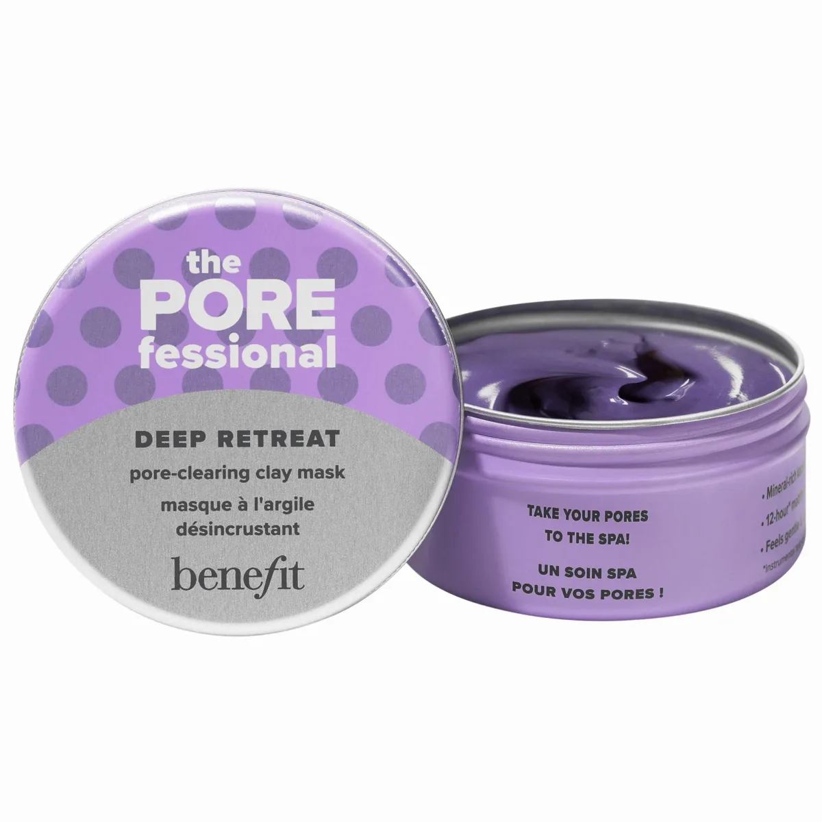 The POREfessional Deep Retreat Pore-Clearing Kaolin Clay Mask 2.5 oz / 75 mL by Benefit Cosmetics