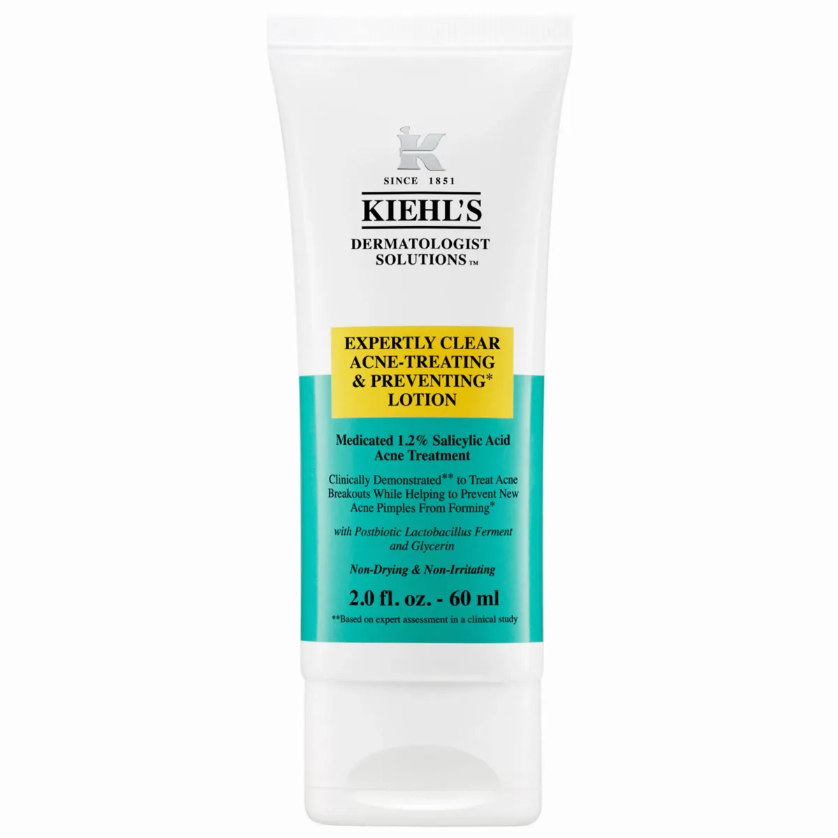 Expertly Clear Acne Treating & Preventing Face & Body Moisturizer with Salicylic Acid 2 oz by Kiehl's Since 1851