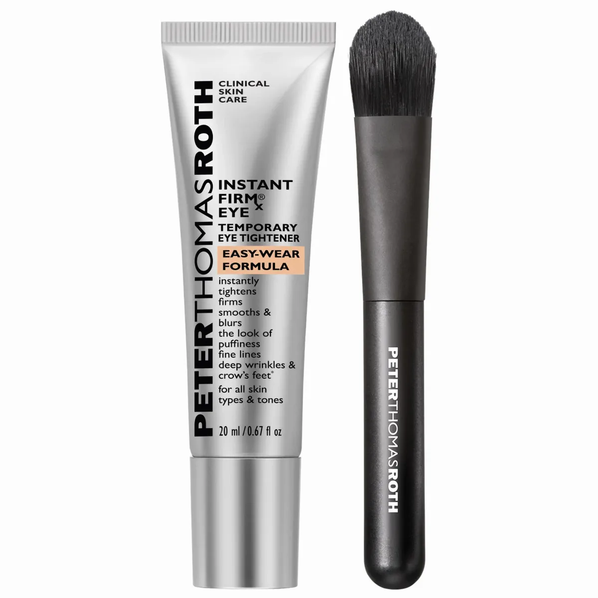 Instant FIRMx Eye Temporary Eye Tightener Easy-Wear Formula for Firming Under-Eye Bags & Wrinkles 0.67 oz / 20 Ml by Peter Thomas Roth