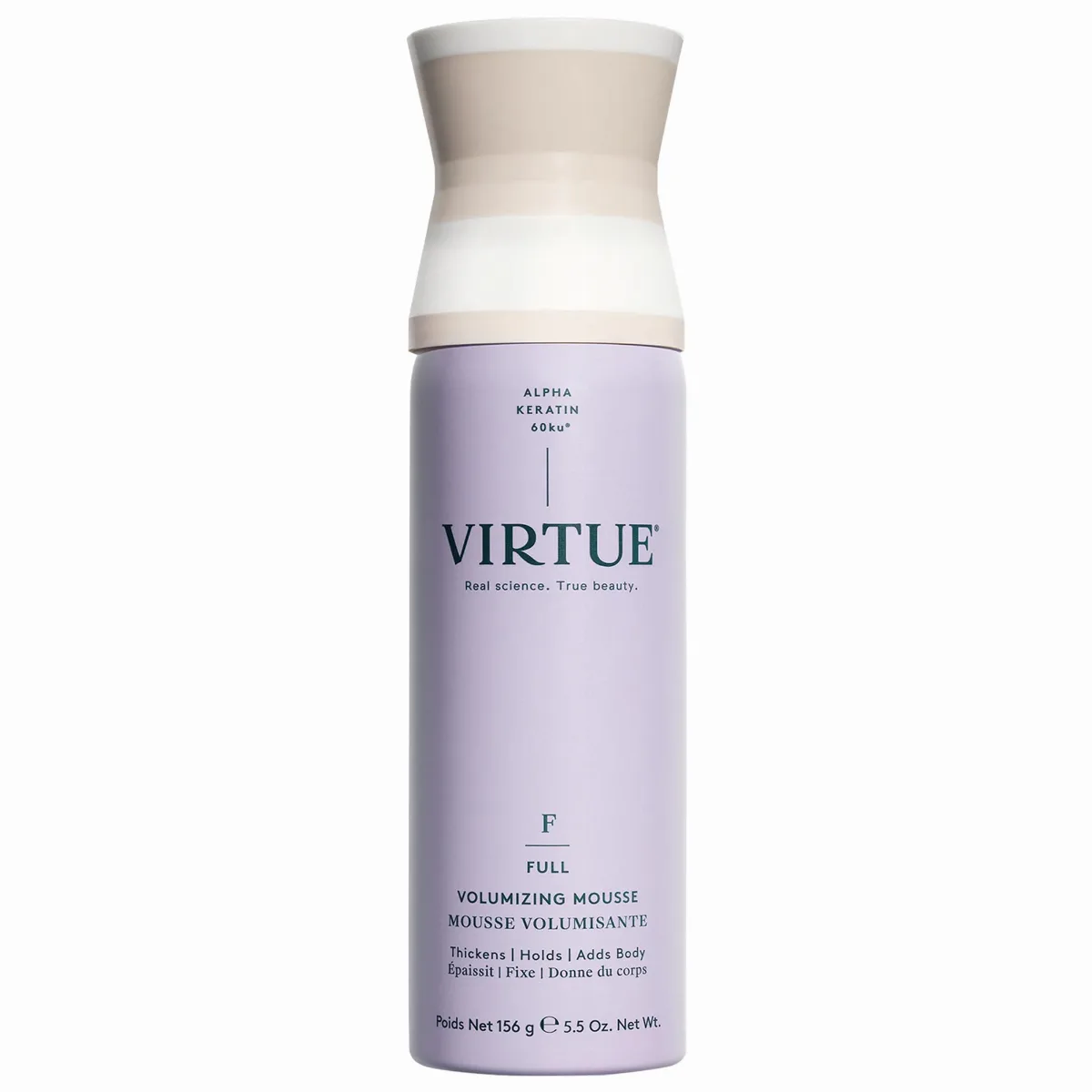 Volumizing Hair Mousse for Fine Hair 5.5 oz / 156 G by Virtue