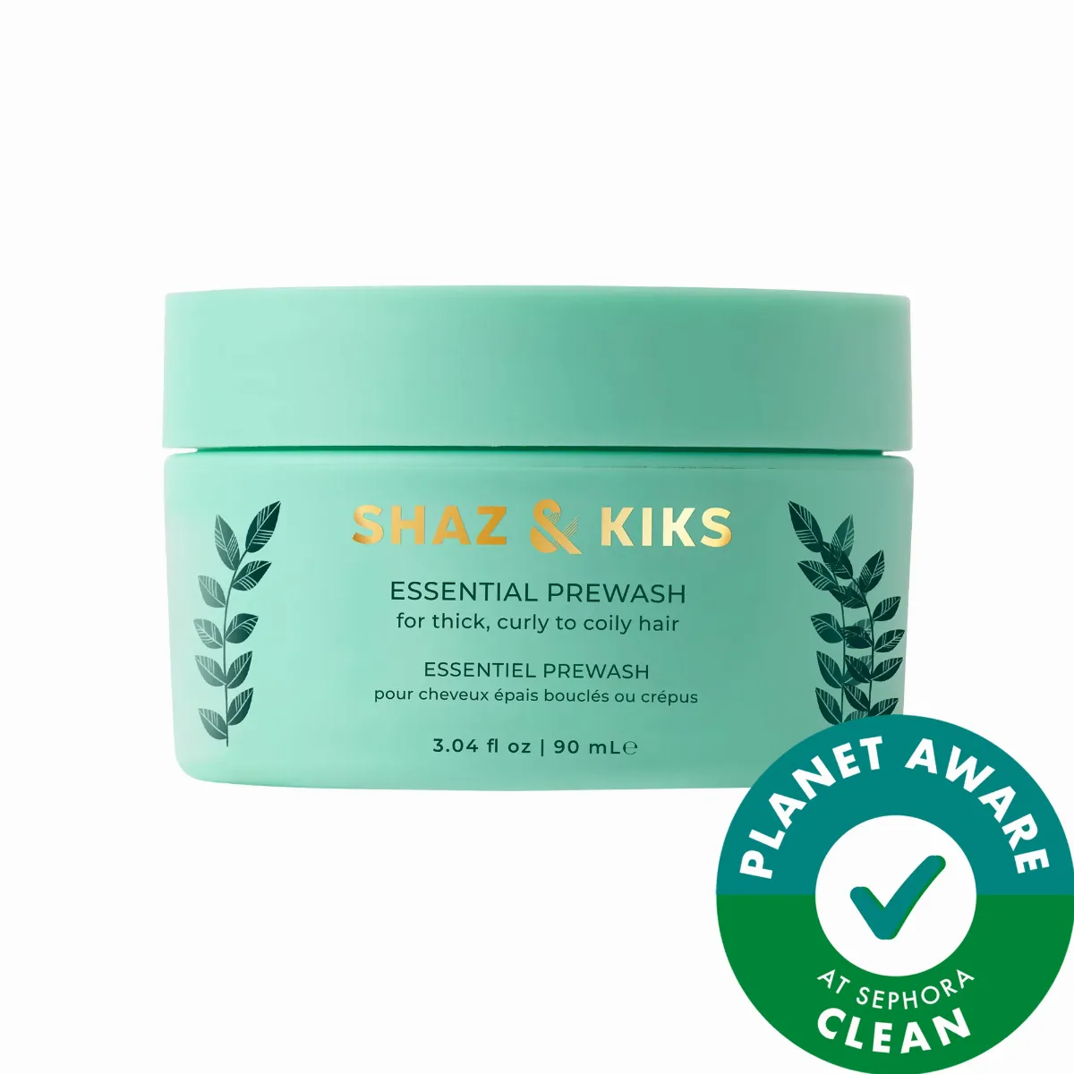 Mini Scalp & Hair Prewash Mask for Thick, Curly or Coily Hair 3.04 oz / 90 Ml by SHAZ & KIKS