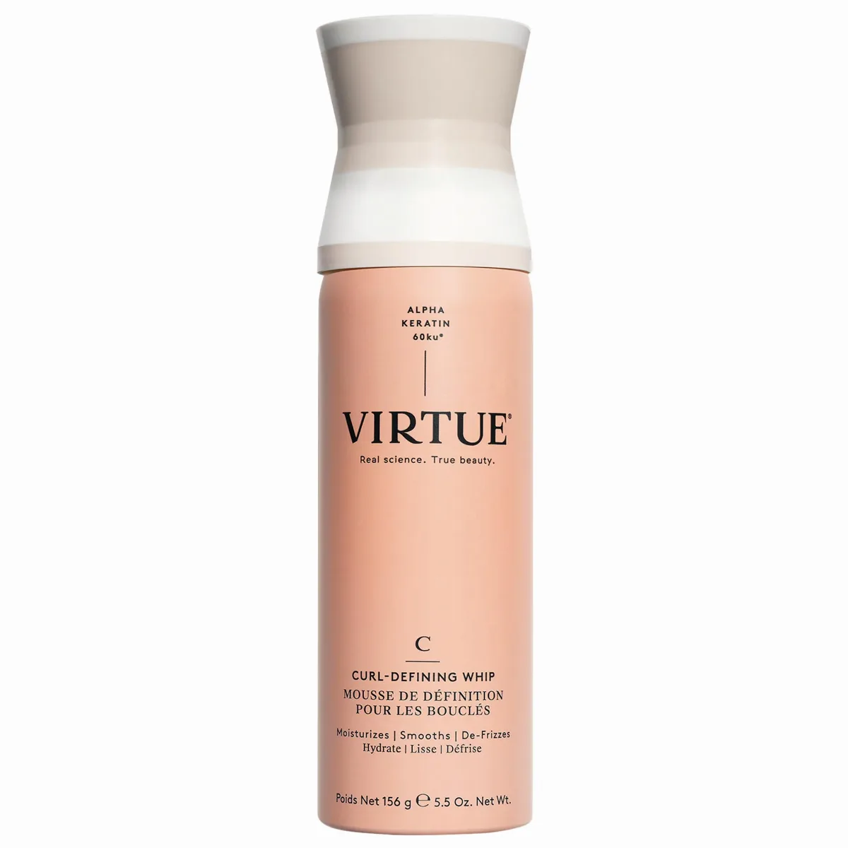 Hydrating Curl Defining Whip with Shea Butter 5.5 oz / 156 G by Virtue