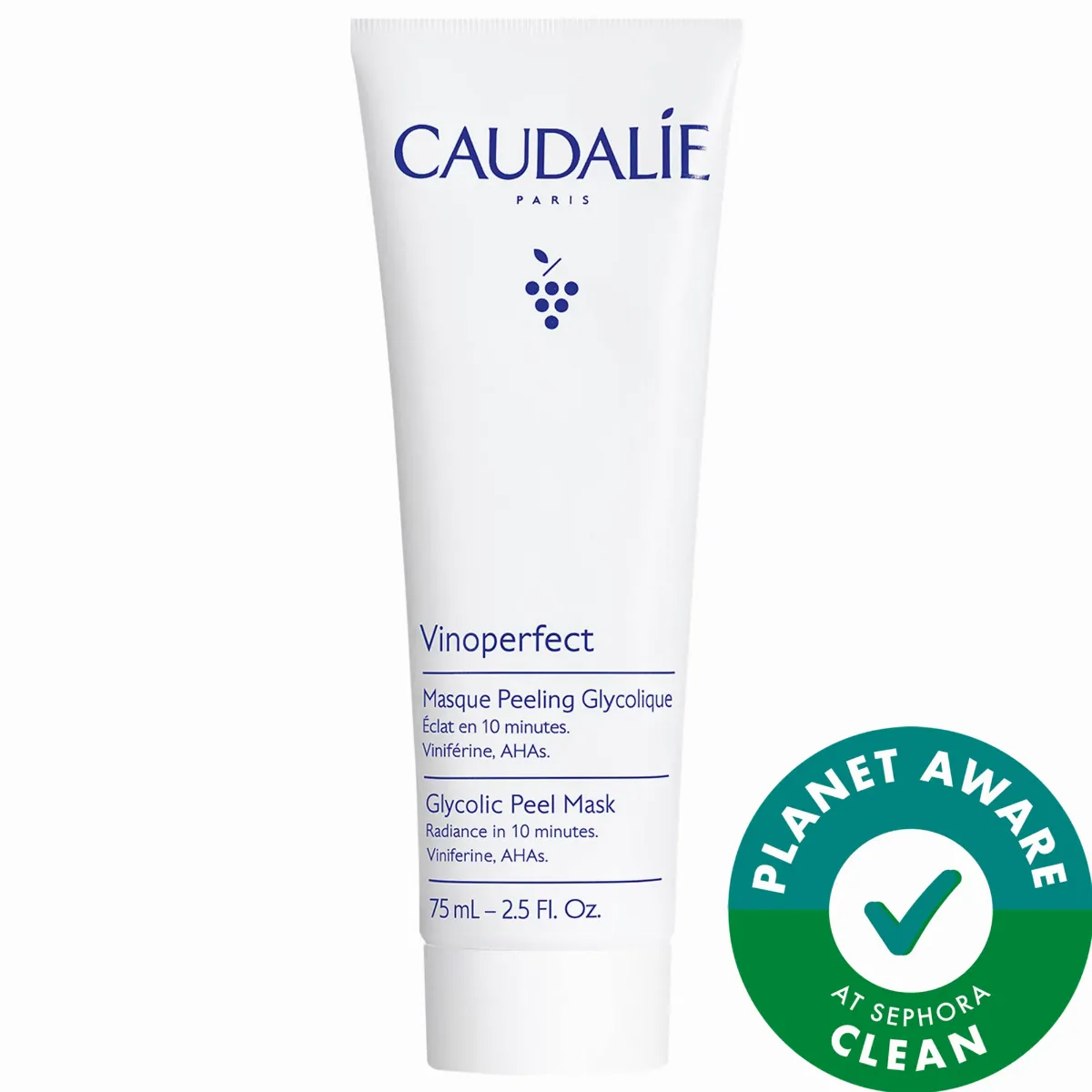 Vinoperfect Brightening Glycolic Peel Mask 2.5 Fl oz / 75 mL by Caudalie