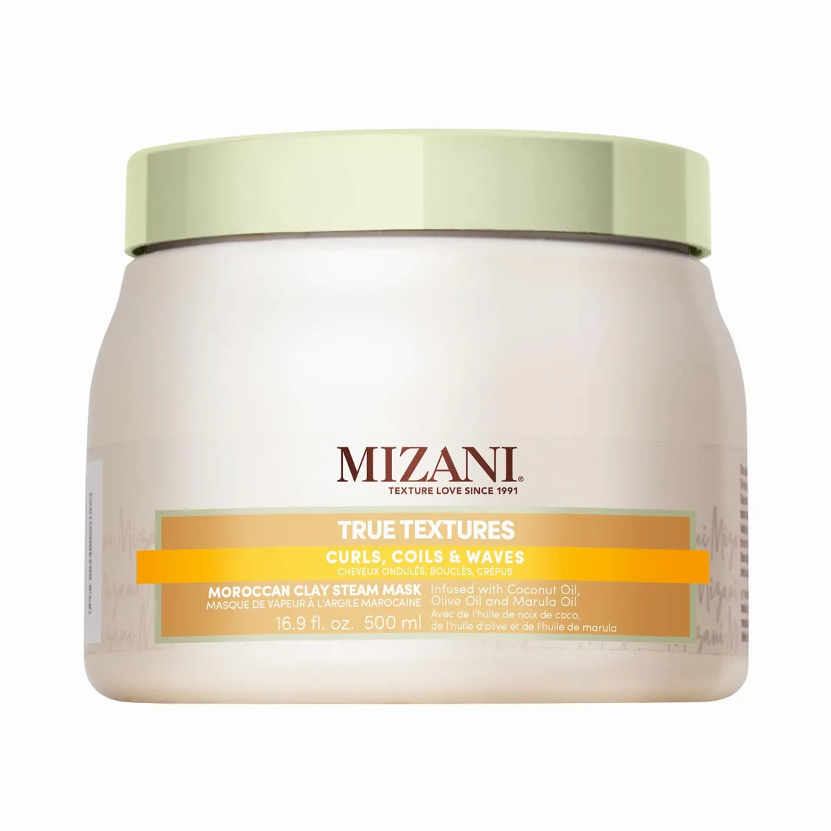 True Textures Moroccan Clay Steam Hair Mask 16.9 oz / 500 mL by Mizani