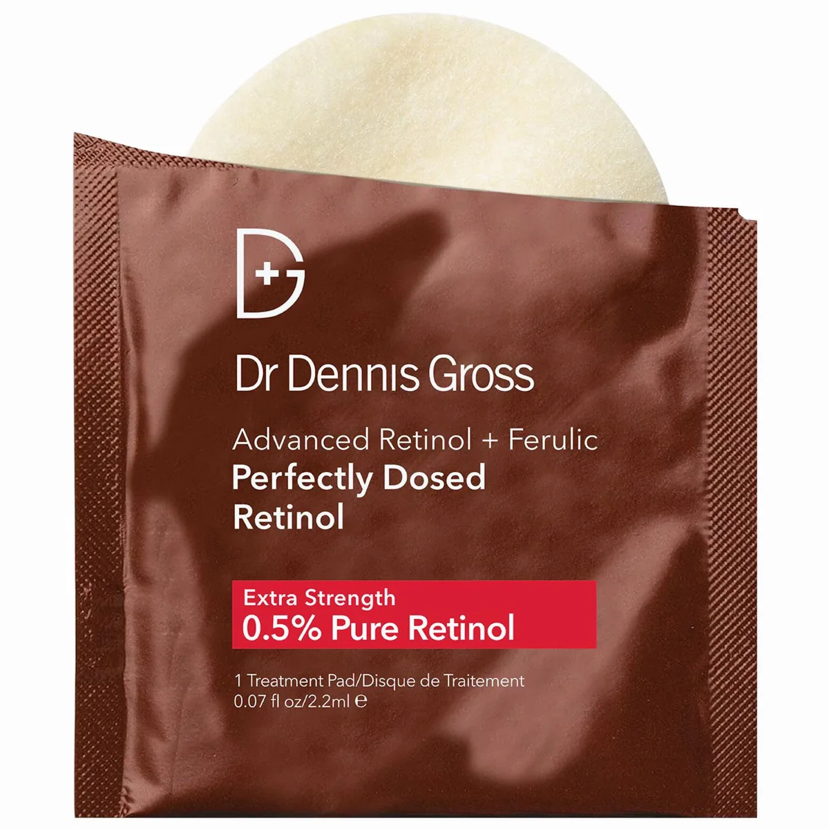 Advanced Retinol + Ferulic Perfectly Dosed Retinol Extra Strength 0.5% 8 Treatments / Pack by Dr. Dennis Gross Skincare