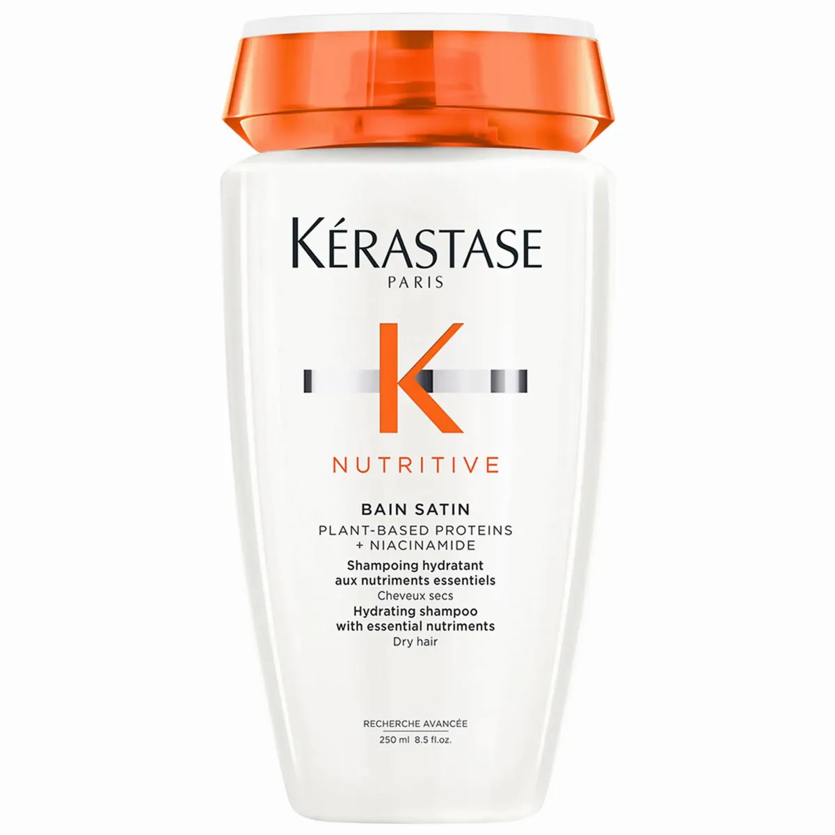 Nutritive Hydrating Shampoo for Fine to Medium Dry Hair 8.5 oz / 250 Ml by Kérastase