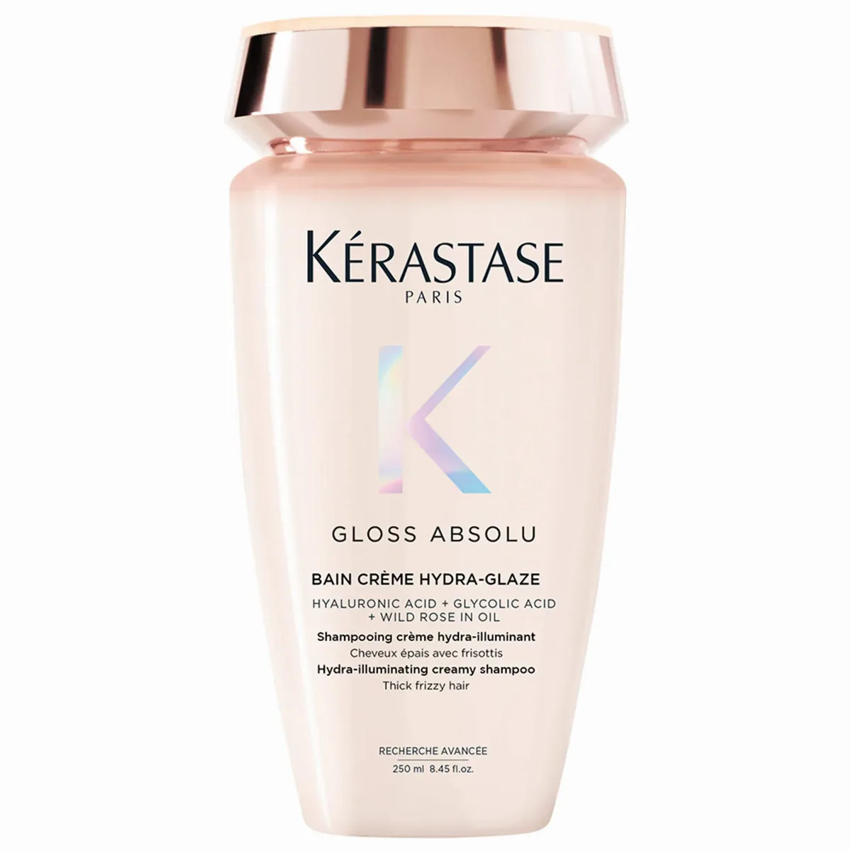 Gloss Absolu High-Shine Anti-Frizz Shampoo for Medium to Thick Hair 8.45 oz / 250 Ml by Kérastase