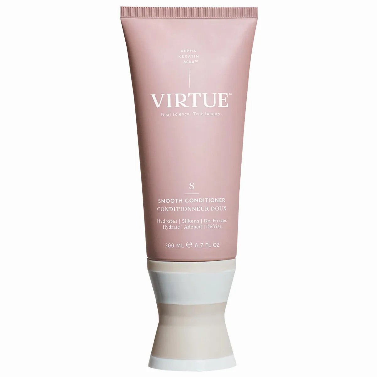 Smooth Conditioner for Coarse & Textured Hair 6.7 oz / 200 mL by Virtue