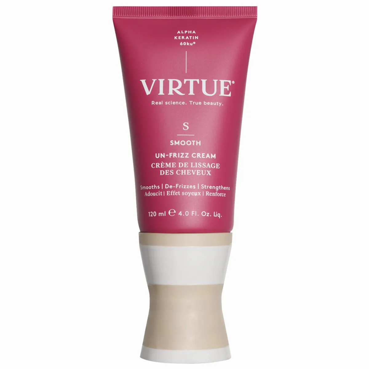 Correct Un-Frizz Hair Styling & Smoothing Cream 4 oz / 120 mL by Virtue