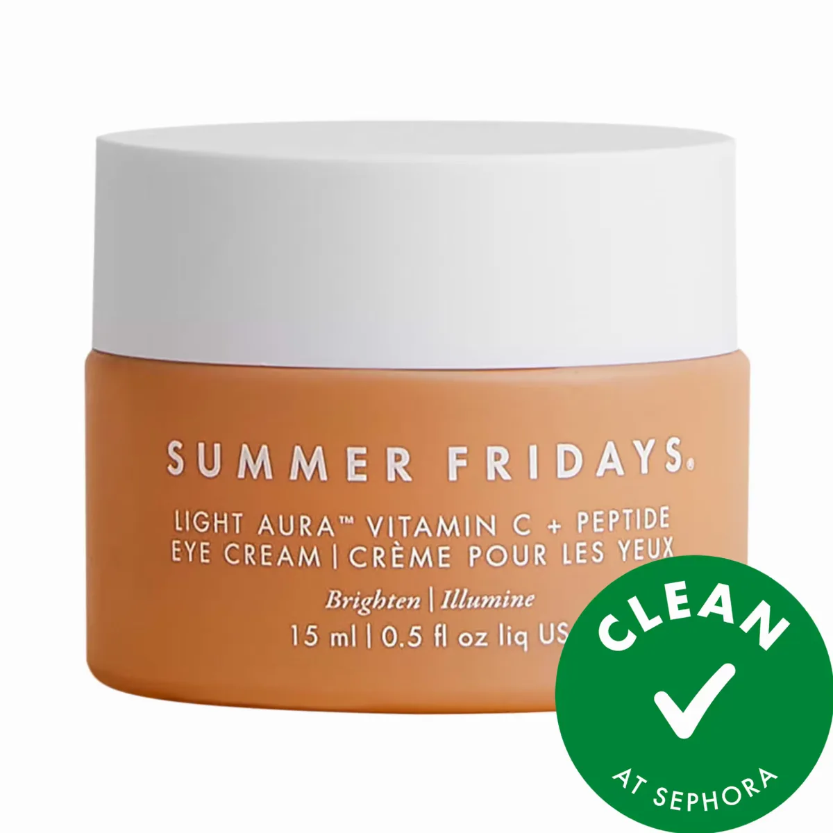 Light Aura Vitamin C + Peptide Eye Cream.5 oz / 15 mL by Summer Fridays