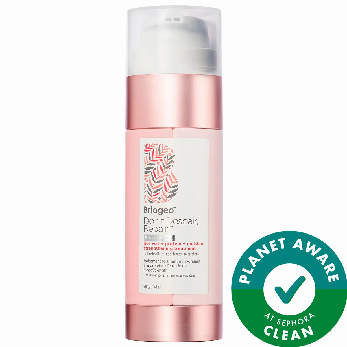 Don't Despair Repair Rice Water Protein + Moisture Strengthening Treatment 5 oz / 148 mL by Briogeo