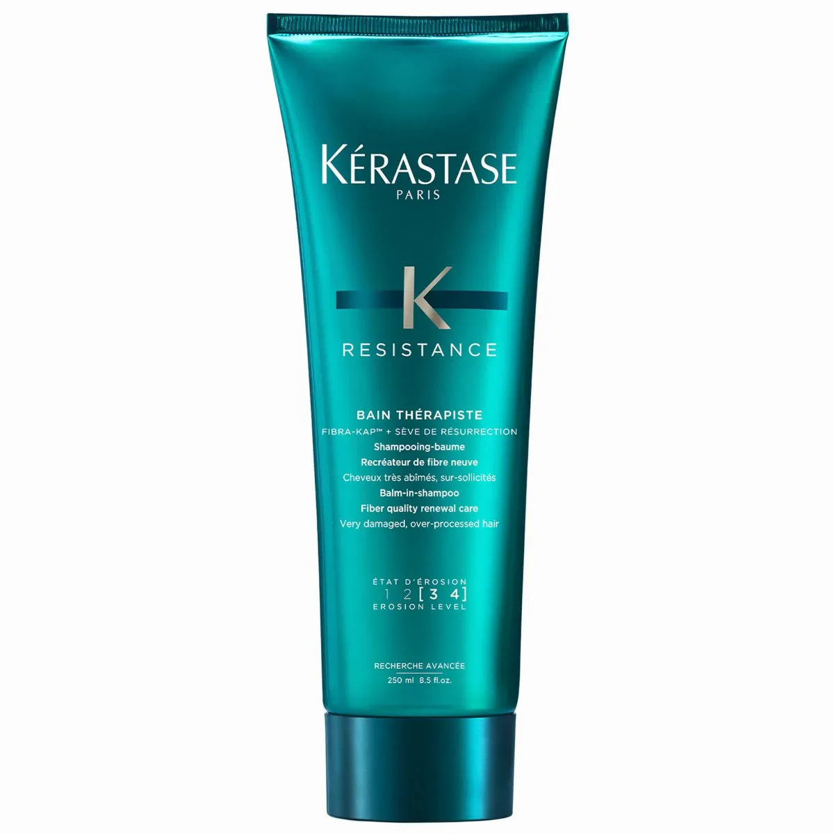 Resistance Strengthening Shampoo for Extremely Damaged Hair 8.5 oz / 250 mL by Kérastase