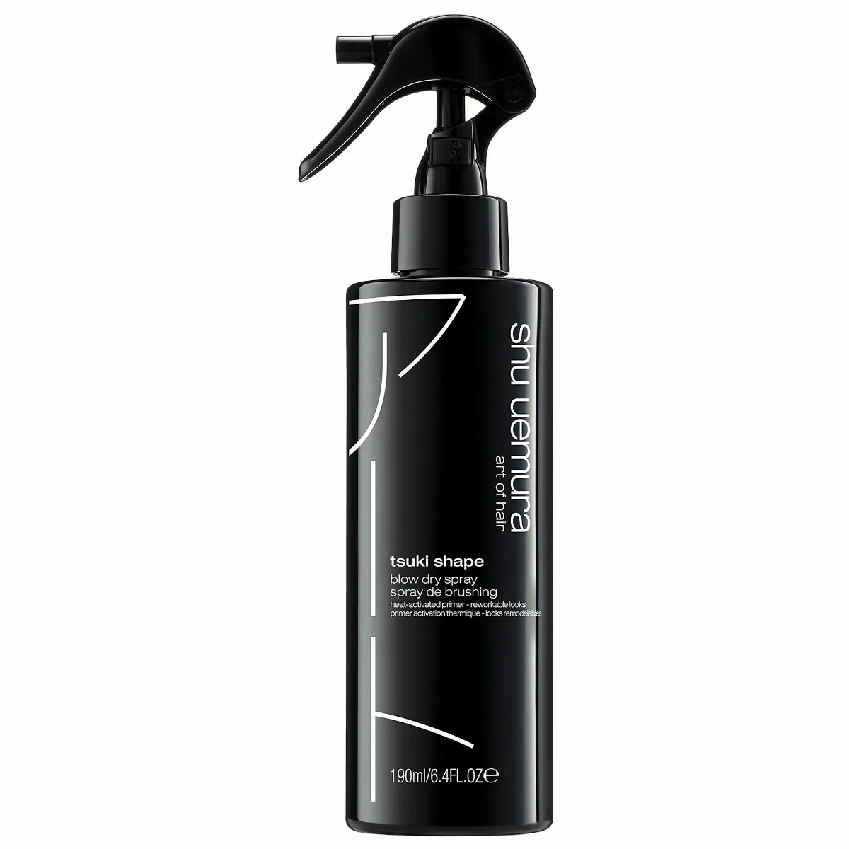 Tsuki Shape Heat-Activated Blow Dry Spray 6.4 oz / 190 mL by shu uemura