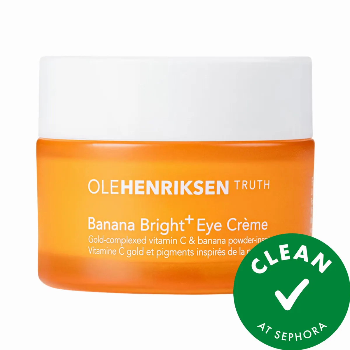 Banana Bright+ Vitamin C Eye Crème for Dark Circles 0.5 oz / 15 mL by OLEHENRIKSEN