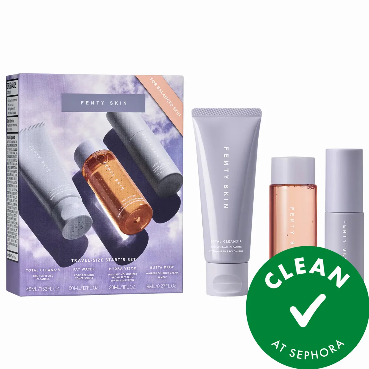 Travel Size Start'r Set for Balanced Skin by Fenty Beauty by Rihanna