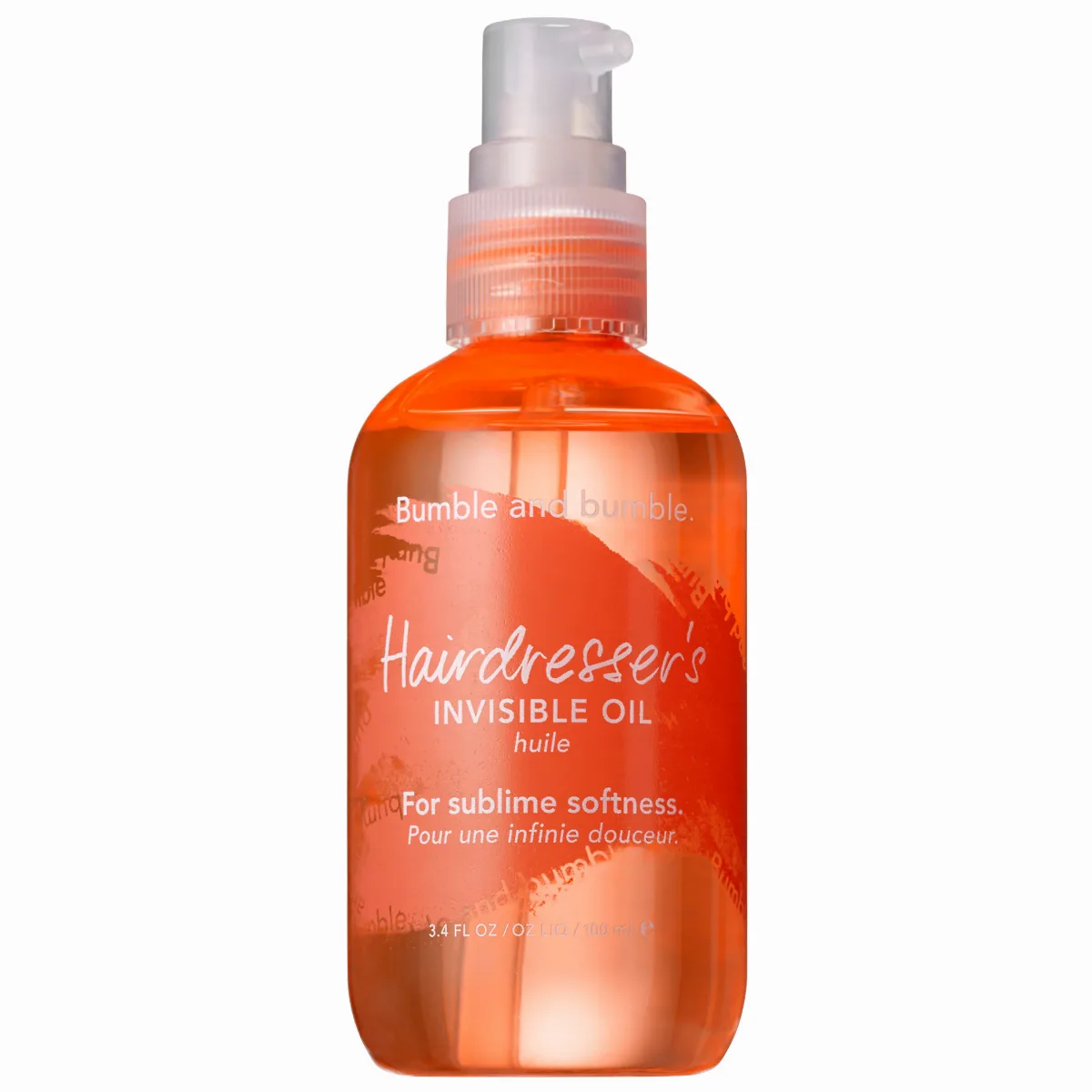 Hairdresser's Invisible Oil Frizz Reducing Hair Oil 3.4 oz / 100 mL by Bumble and bumble
