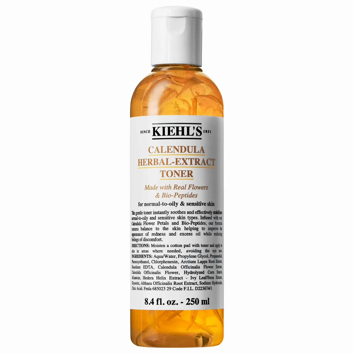 Calendula Herbal Extract Alcohol Free Toner 8.4 oz / 250 Ml by Kiehl's Since 1851
