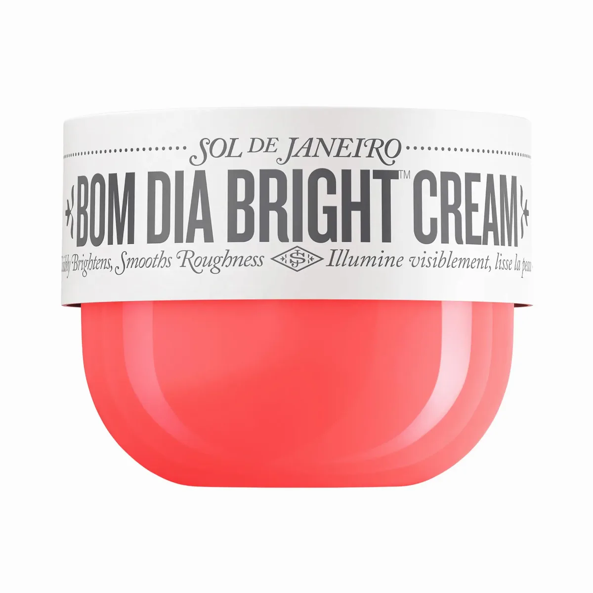 Bom Dia Bright Visibly Brightening and Smoothing Body Cream with Vitamin C 8 oz / 240 Ml by Sol de Janeiro