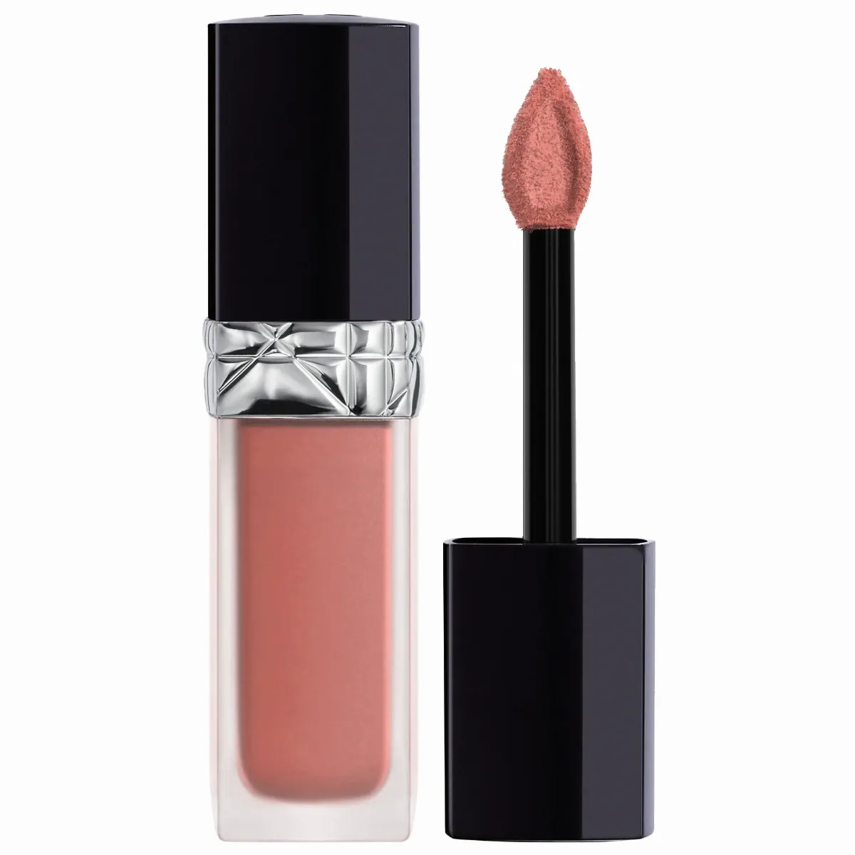 Rouge Dior Forever Liquid Transfer-Proof Lipstick 100 Forever Nude 0.20 oz / 6 mL by DIOR